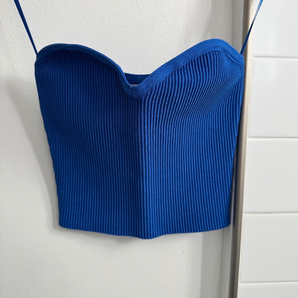 Sculpt Knit Sweetheart Tube Top